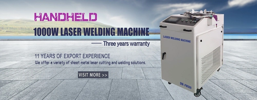 High Speed Handheld Fiber Laser Welding Machine Continuous Laser Solder Metal Alloy Stainless Steel Factory Price 1000W
