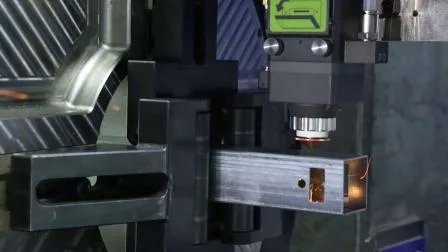 Equipamento de máquina de corte a laser CNC de canal de tubo de tubo de carga automática 3kw