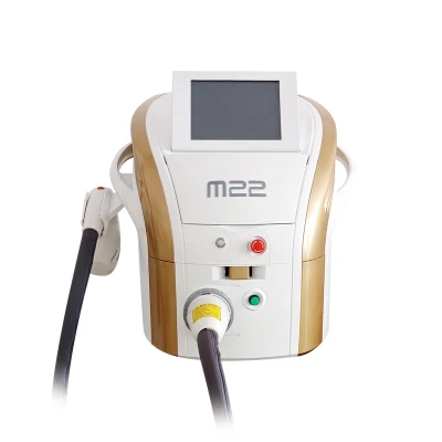 M22 IPL Intense Pulsed Light Hair Remove Skin Rejuvenescimento Machine Vascular IPL Opt M22 Depilação a Laser