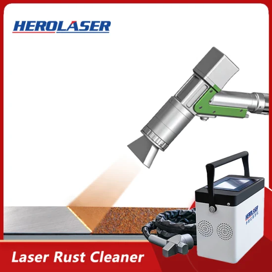 Máquina portátil de limpeza a laser de fibra para removedor de ferrugem 300 W 500 W 1000 W 1500 W 2000 W 3000 W Limpador de remoção