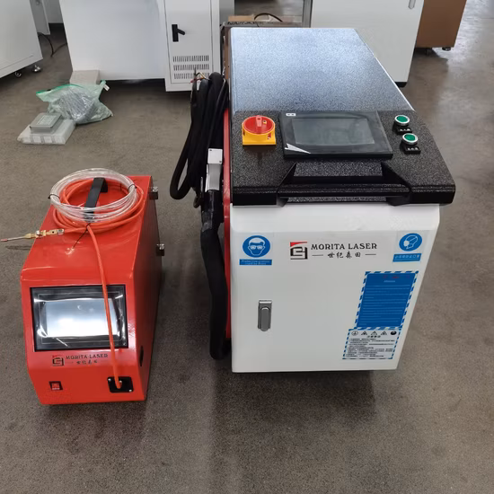 Alta qualidade, preço mais baixo, três em um, máquina a laser de fibra, soldagem, corte, limpeza, 1kw, 1,5kw, 2kw, máquina de máquinas industriais
